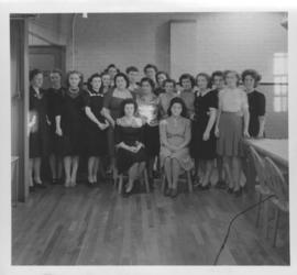 Group of female workers at Dominion Bridge Company