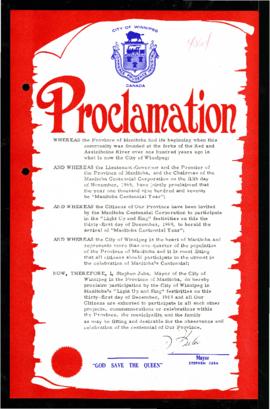Proclamation - Light up and Sing