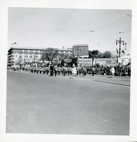 Winnipeg's 75th Anniversary parade - marching band