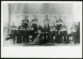 Winnipeg Police sports team with trophy