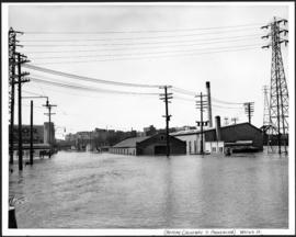 Water Street from Provencher Bridge before causeway was built