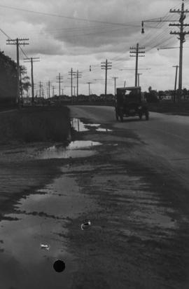 Main Street, corner Seven Oaks, Rainfall, June 29, 1932