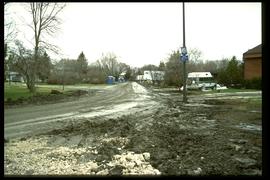 1997 flood - Avenue Lord - earthen dike removed