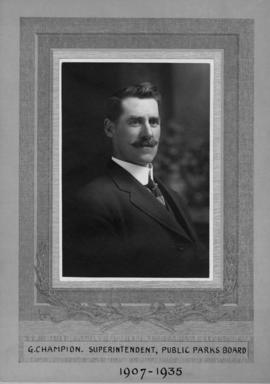 G. Champion, Superintendent of Public Parks Board
