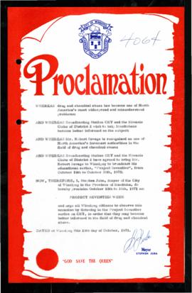 Proclamation - Project Seventies Week