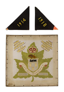 Embroidered Badge of the 27th City of Winnipeg Battalion