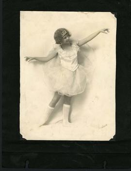 Young dancer in costume