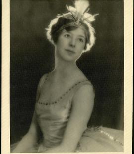 Alice Weir as "Spirit of the North Pole"