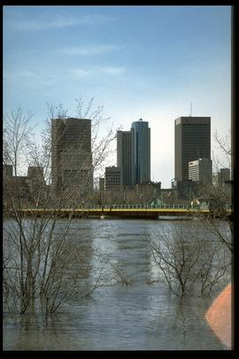 1997 flood - Provencher Bridge