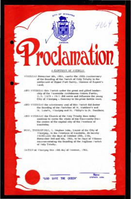 Proclamation - A Century of Witness