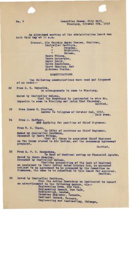 GWWD Board of Administration Minutes, numbers 32-37
