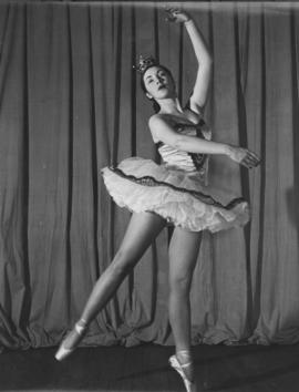 Dale Clark, member of the Winnipeg Ballet in the production Arabesque, performed at Playhouse The...
