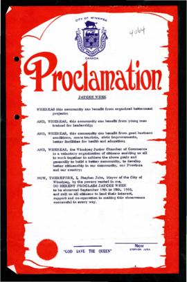 Proclamation - Jaycee Week