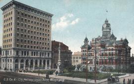 City Hall and Union Bank, Winnipeg
