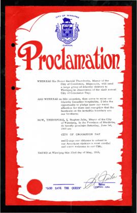 Proclamation - City of Crookston Day