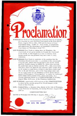 Proclamation - Cometogether Day