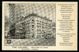 The Leland Hotel, William at King