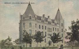 Wesley College, 515 Portage Avenue, northwest corner of Portage Avenue and Balmoral Street