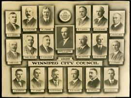 1925 Winnipeg City Council Collage