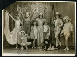 Grace Parker and other dancers in costume