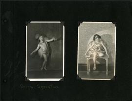 Young dancers, including Doris Sproston