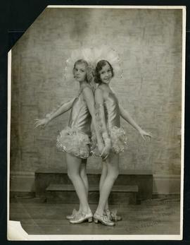 Young dancers in costume