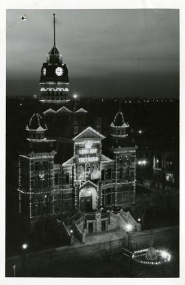 City Hall decorated for coronation