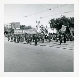 Winnipeg's 75th Anniversary parade - Salvation Army Band