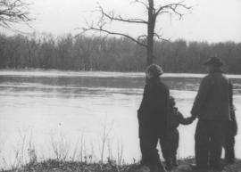 Wildwood Park - flood, 1950