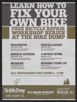 Learn how to fix your own bike poster