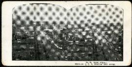 Eaton's promotional stereogram no. 36 - Main Street, showing CPR station and hotel