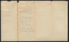 Robert P. Mulligan - license for saloon on Post Office Street