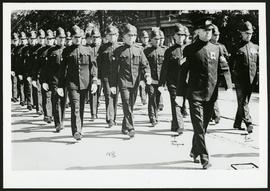 Police marching