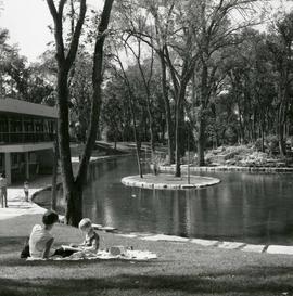 Kildonan Park - ponds and new pavilion