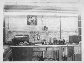 Garage, work bench - 1947