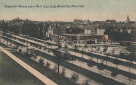 Broadway Avenue from Manitoba Club, Winnipeg