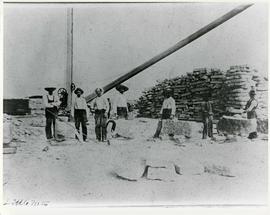 Workers at Little Mountain Quarry