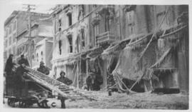 The "Blue Store," Main Street, Winnipeg after fire - January 25, 1918