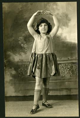 Dorothy Wardrop in costume