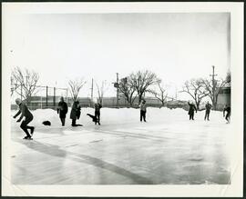 Speed skating at Sargent Park Speed Skating Oval