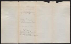 James S. Ramsay - application for position of Chamberlain