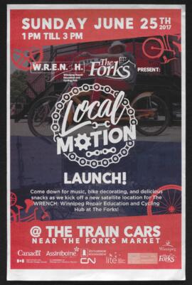 Local Motion launch poster