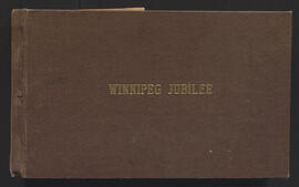 Winnipeg 50th anniversary scrapbook – front cover