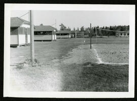 Gimli amateur sports park volleyball court and cabins