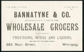 Bannatyne & Co. business card